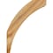 Ekena Millwork 6"W x 12"D x 16"H Thorton Rough Sawn Knee Brace, Western Red Cedar BRC06X12X16THR00RWR - alternate 4